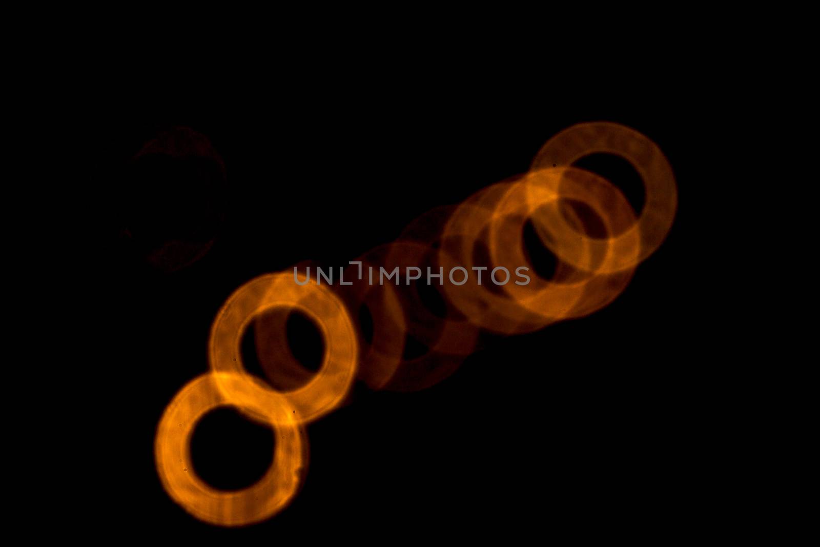 yellow lights on a black background abstraction night city