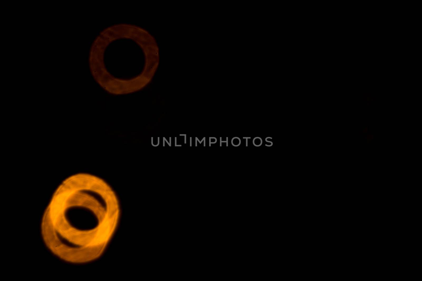 yellow lights on a black background abstraction by darksoul72