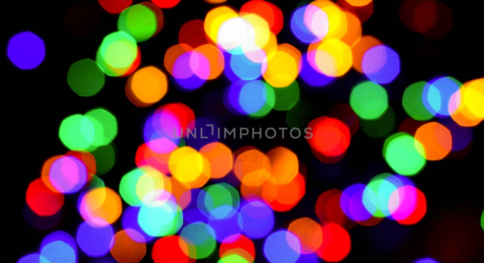 Colorful blurred lights by hamik