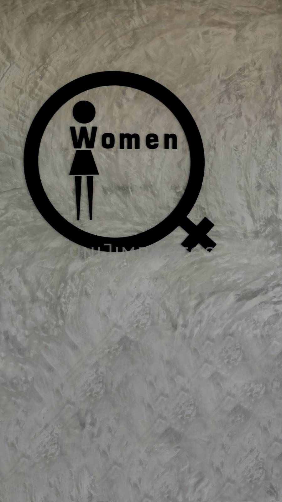 woman logo restroom by rakratchada