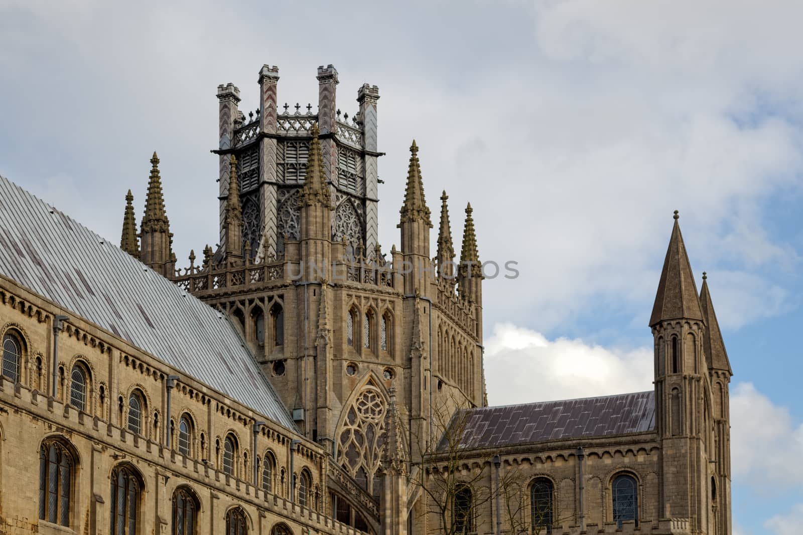 ELY, CAMBRIDGESHIRE/UK - NOVEMBER 22 : Exterior view of Ely Cath by phil_bird