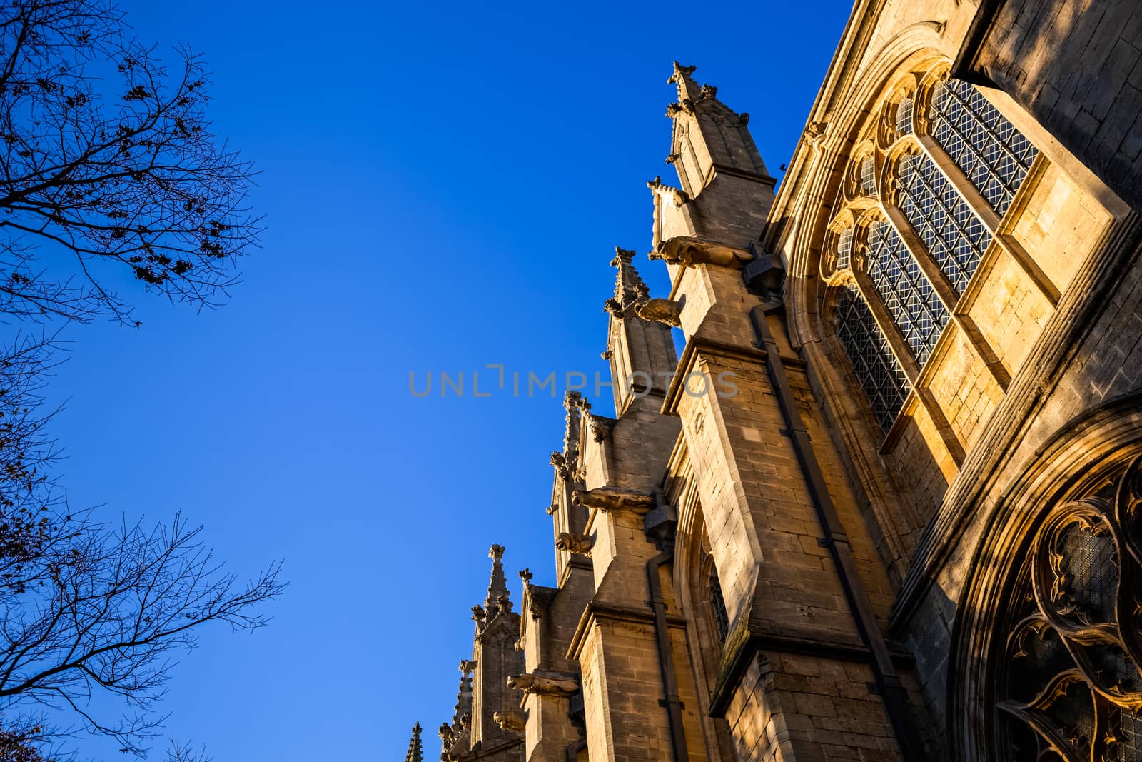 ELY, CAMBRIDGESHIRE/UK - NOVEMBER 23 : Exterior view of Ely Cath by phil_bird