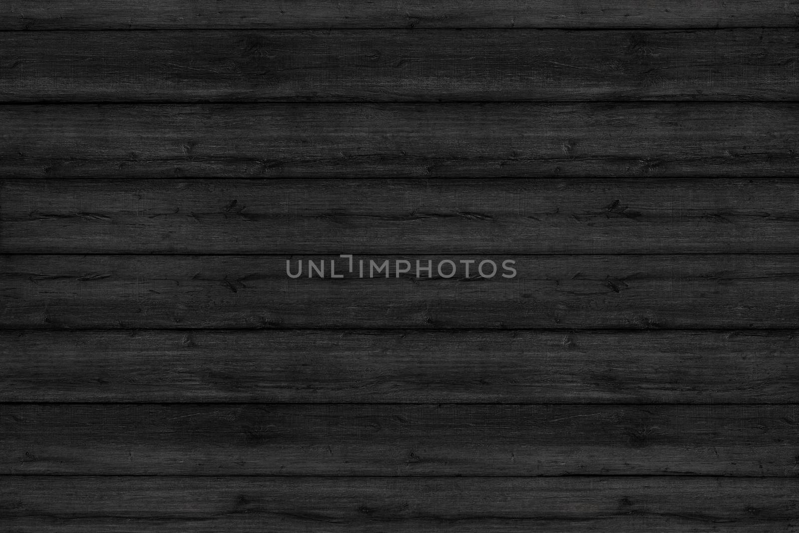 Wood texture background. black wood wall ore floor.