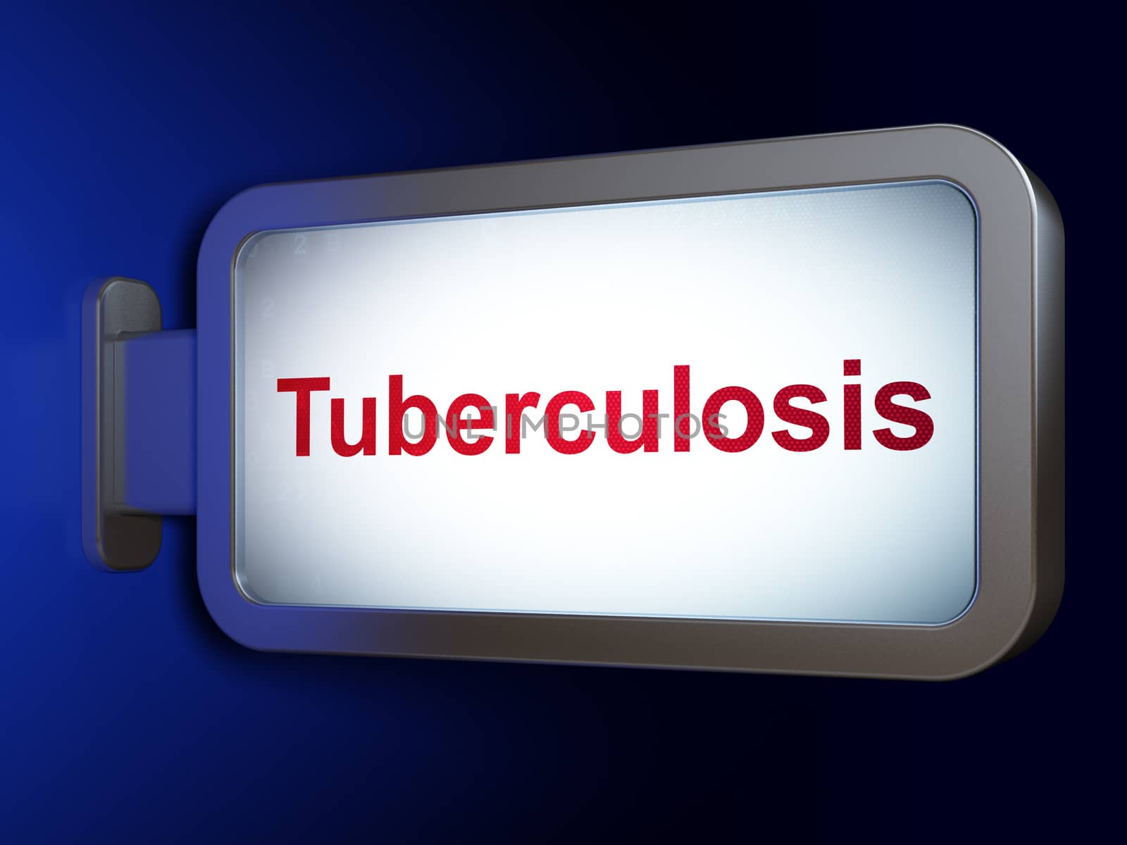 Healthcare concept: Tuberculosis on billboard background by maxkabakov