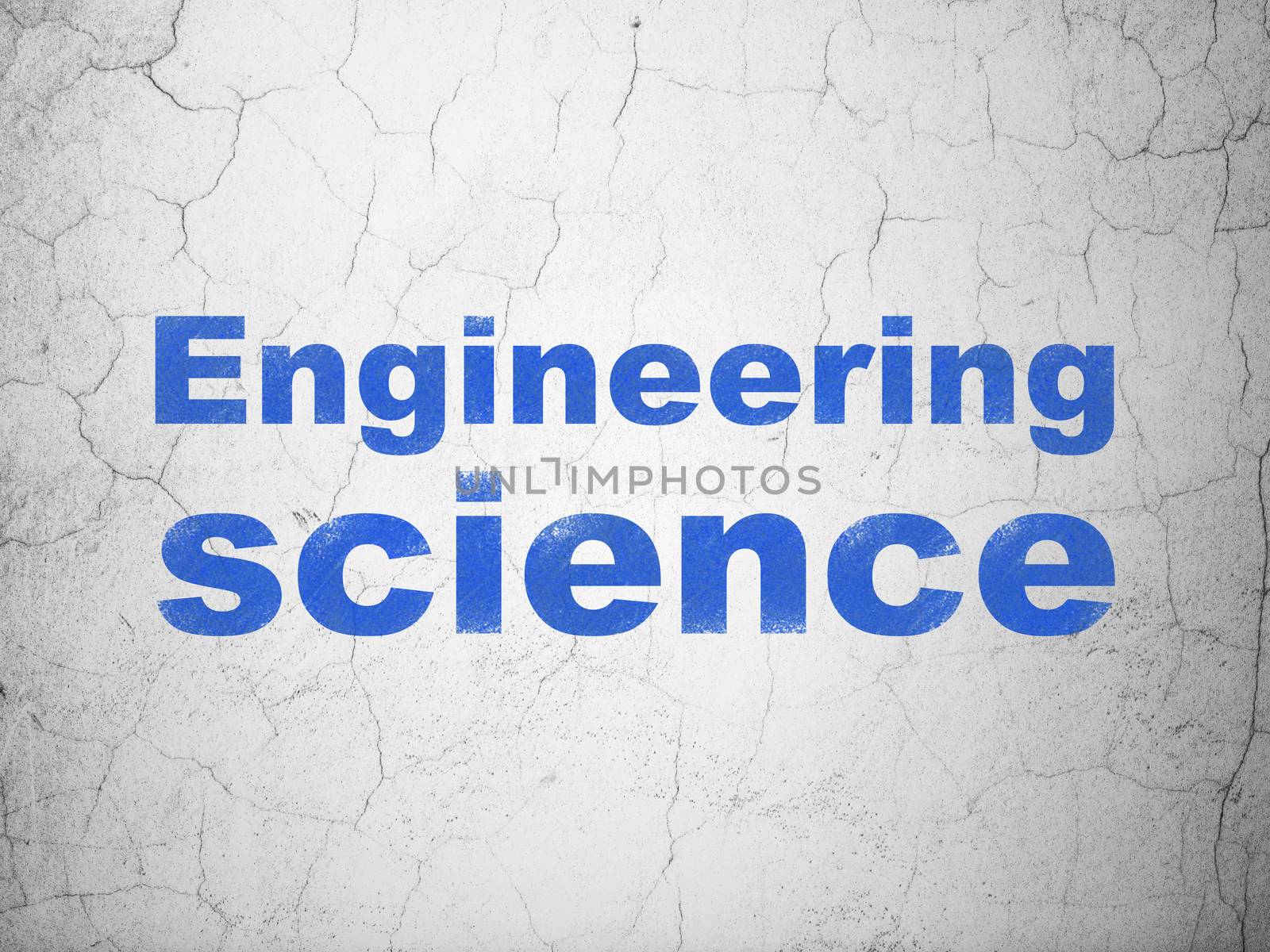 Science concept: Engineering Science on wall background by maxkabakov