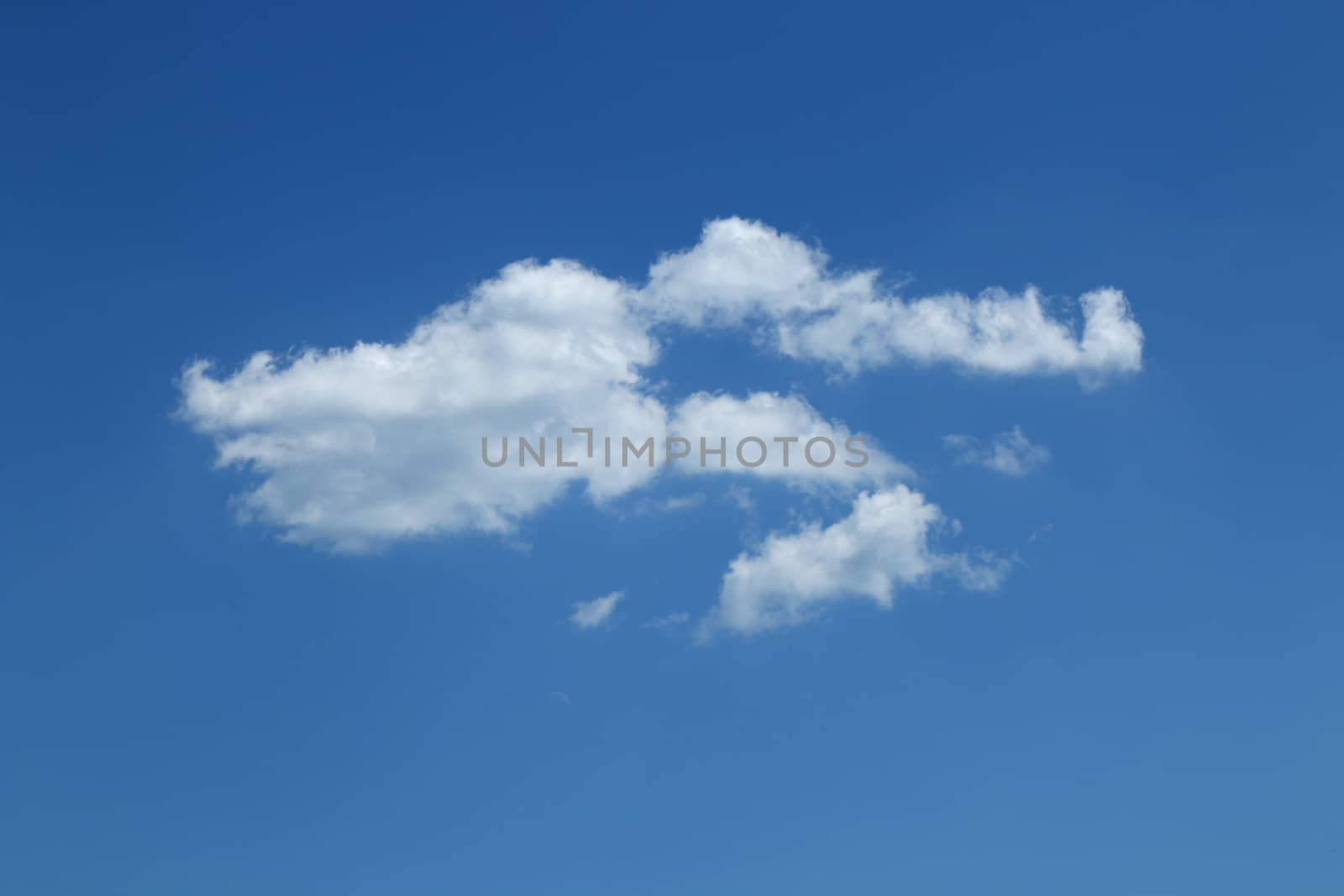 Blue sky with clouds background, sky with clouds