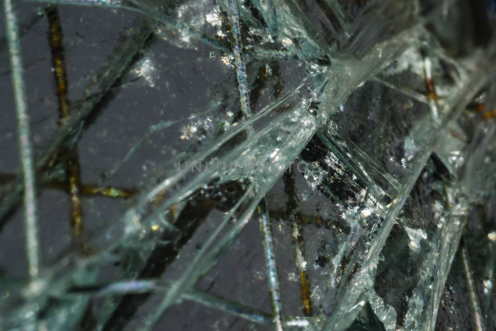 cracked glass cracked glass macro photo in the context of