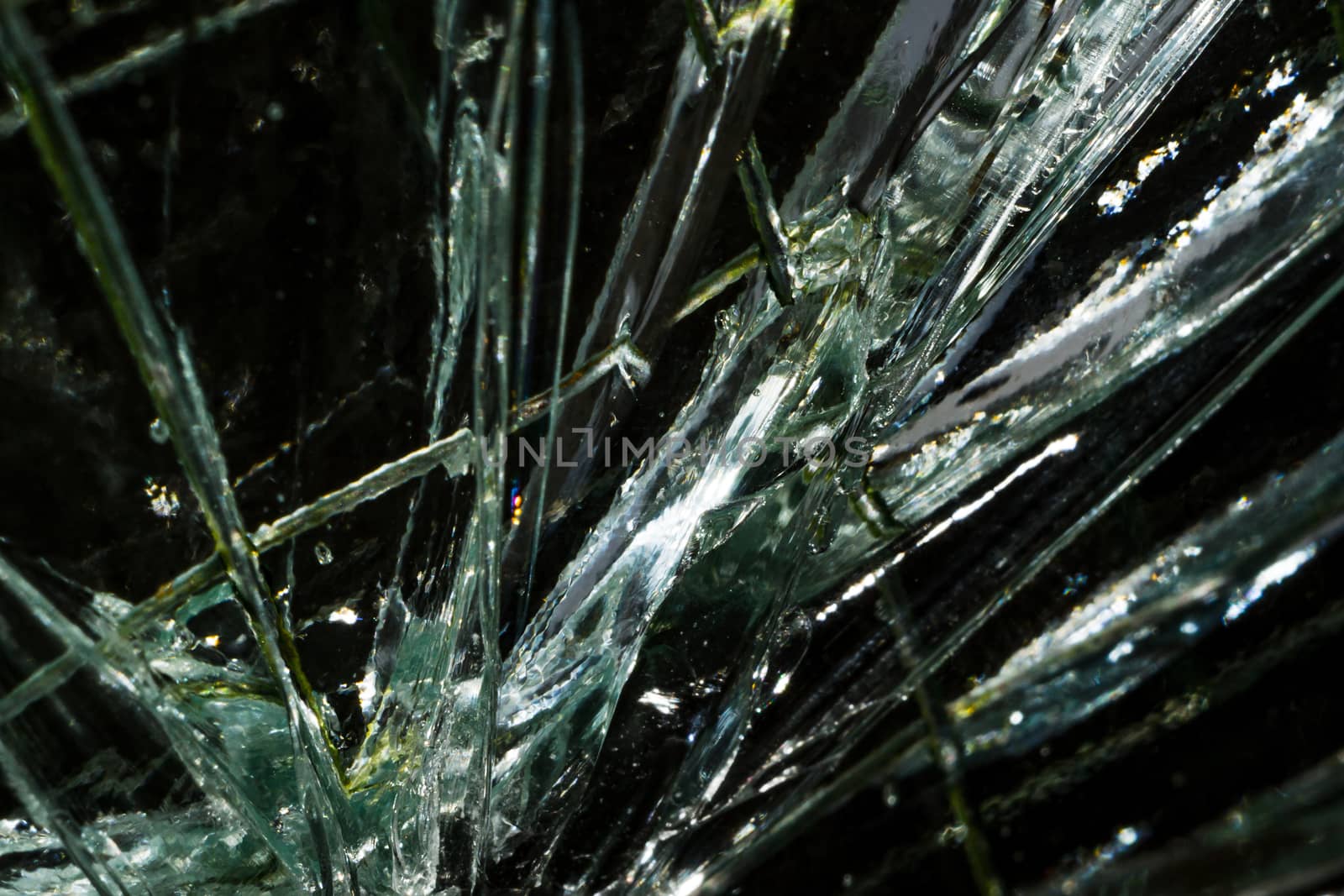 cracked glass cracked glass macro photo in the context of