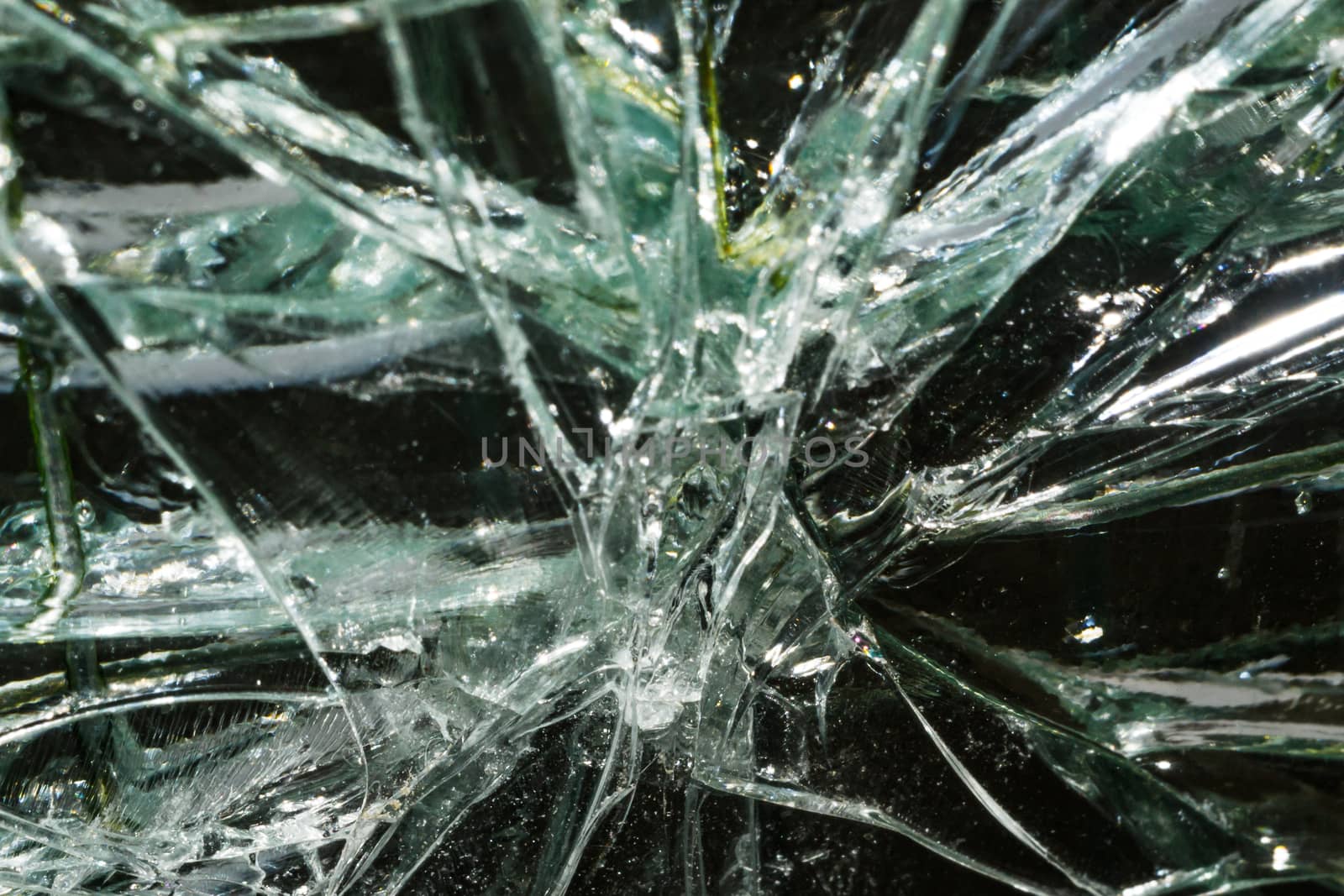 cracked glass cracked glass macro photo in the context of