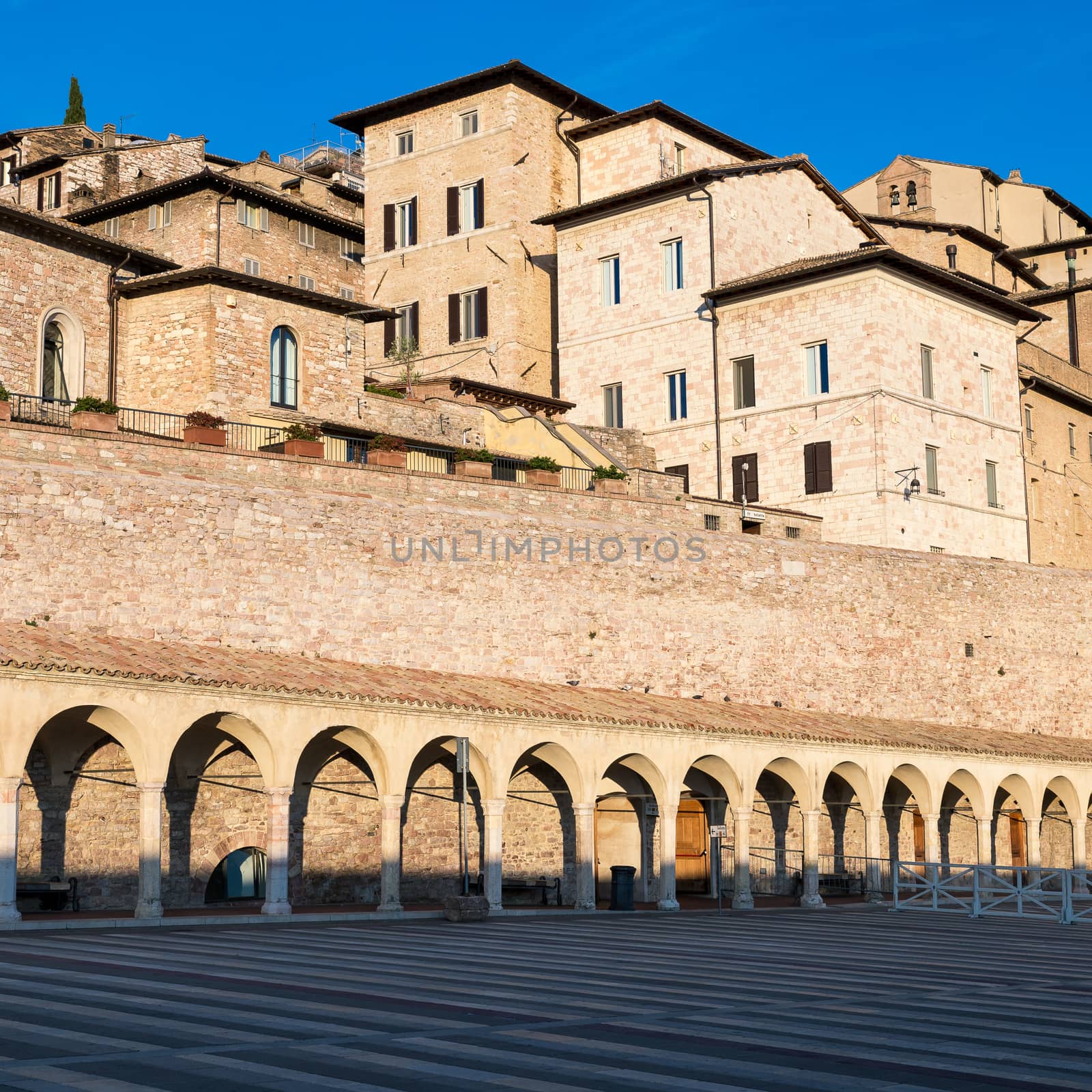 Assisi, Italy. View of old city by alanstix64