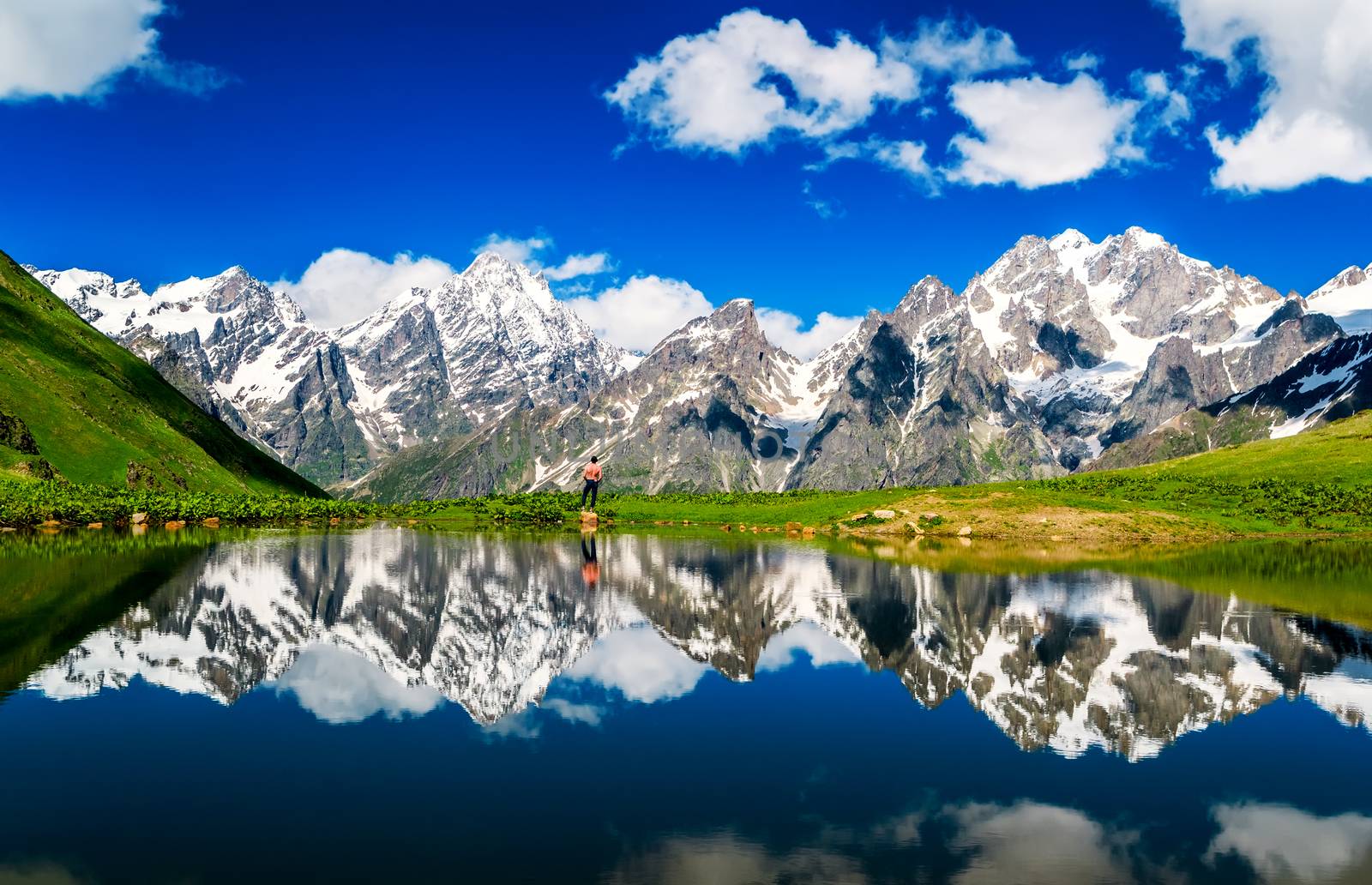Alpine lake by oleksandrmazur