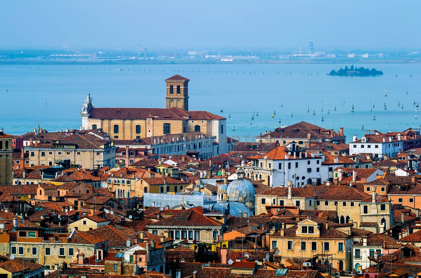 Aerial view of Venice by oleksandrmazur