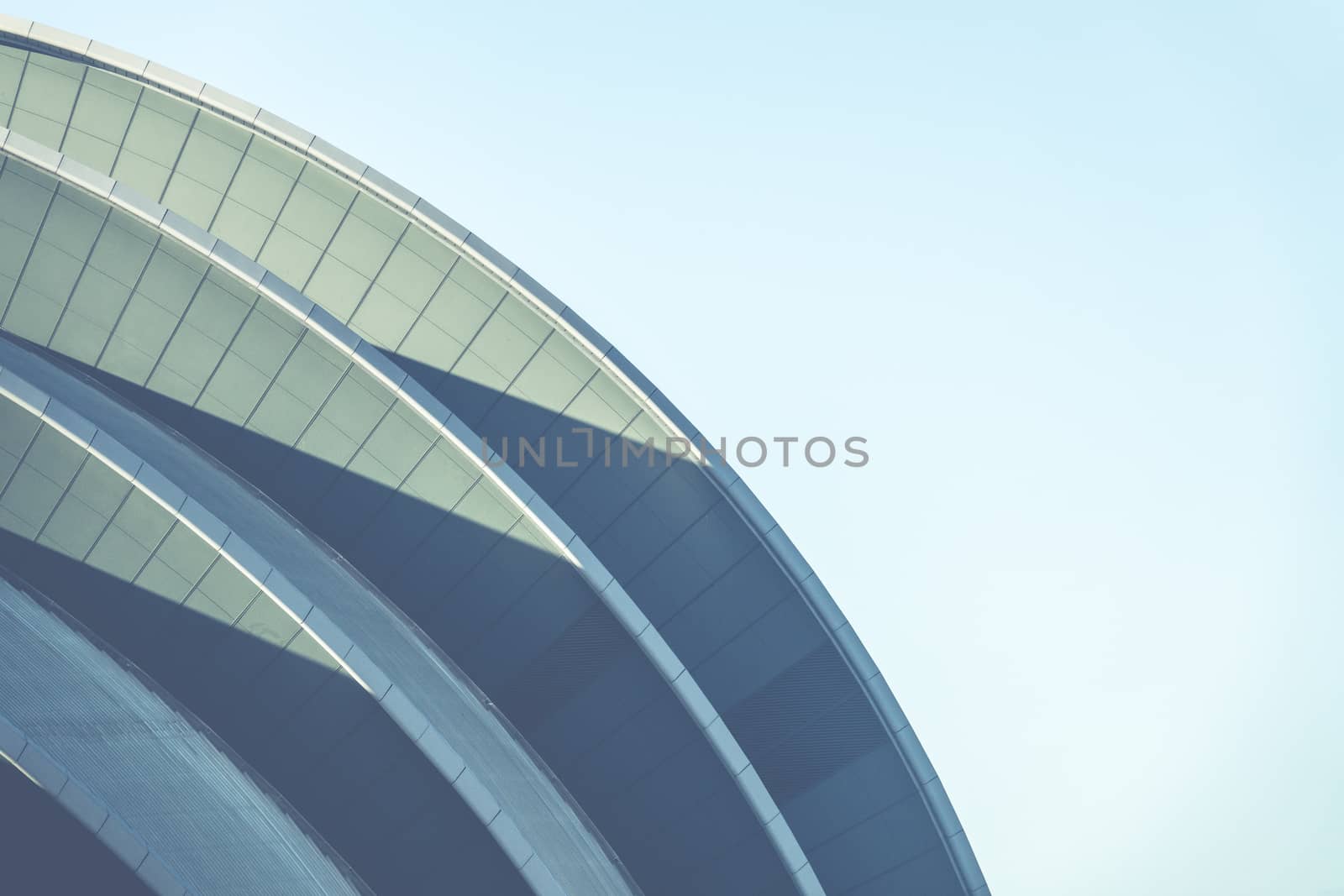 Curved Modern Architecture by mrdoomits
