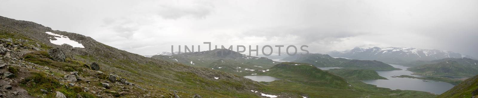 Mountain nature landscape in Morway summer by javax