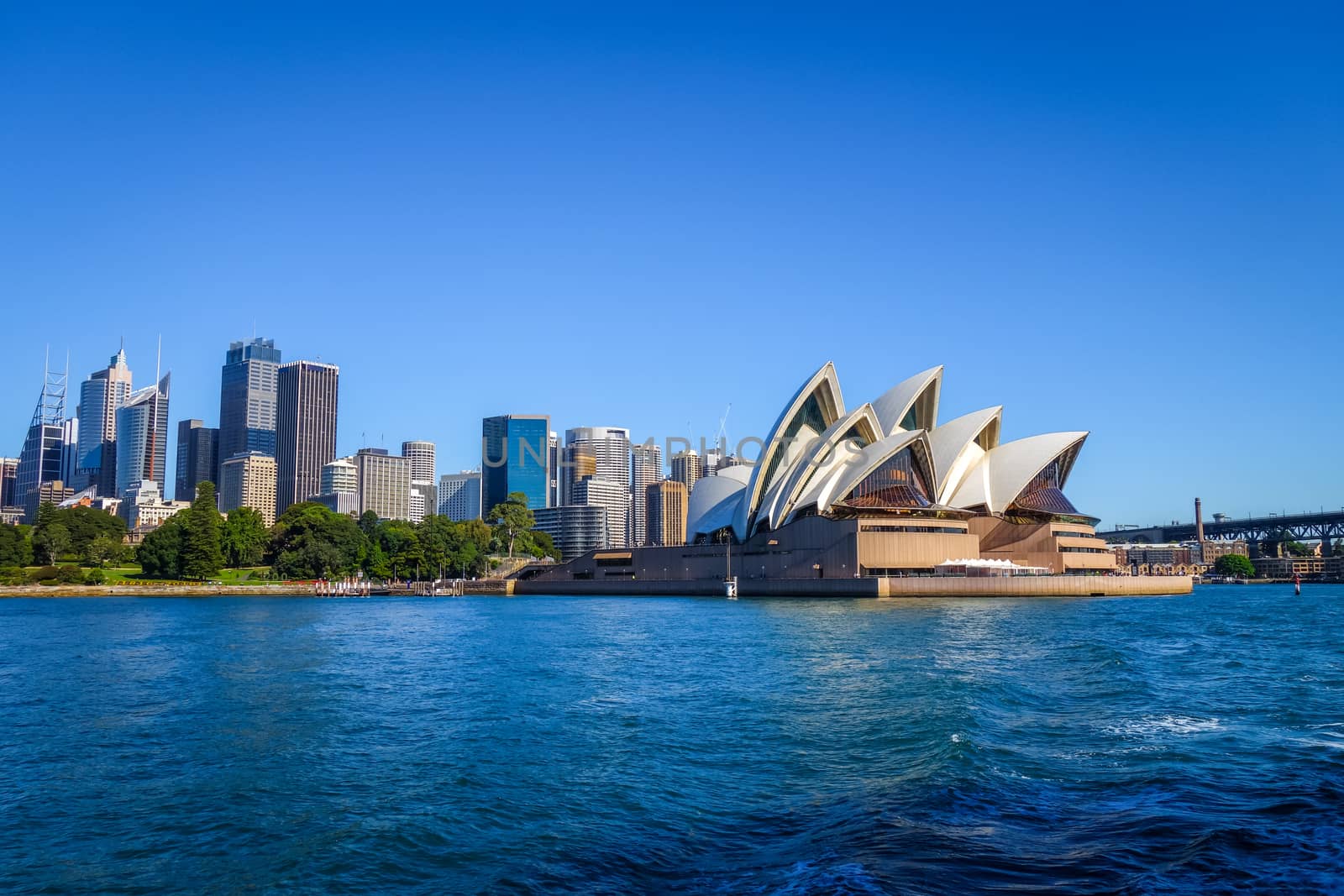 Sydney city center and Opera House panorama, Australia