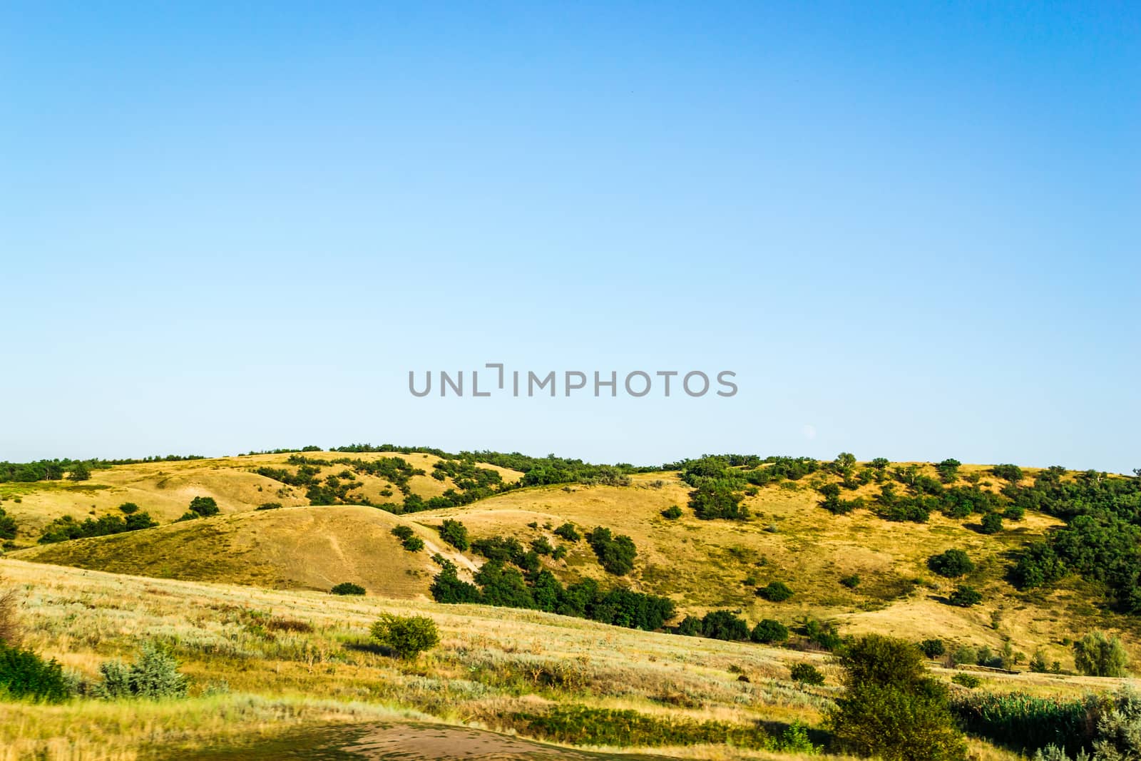 landscape field mountain expanse trip to the South of Russia, Bashkiria, Urals, Ural mountains