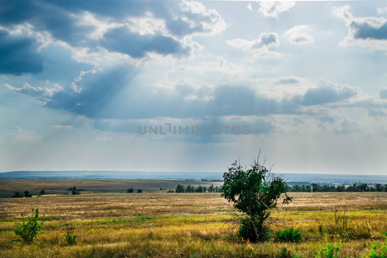 landscape field mountain expanse trip to the South of Russia, Bashkiria, Urals, Ural mountains