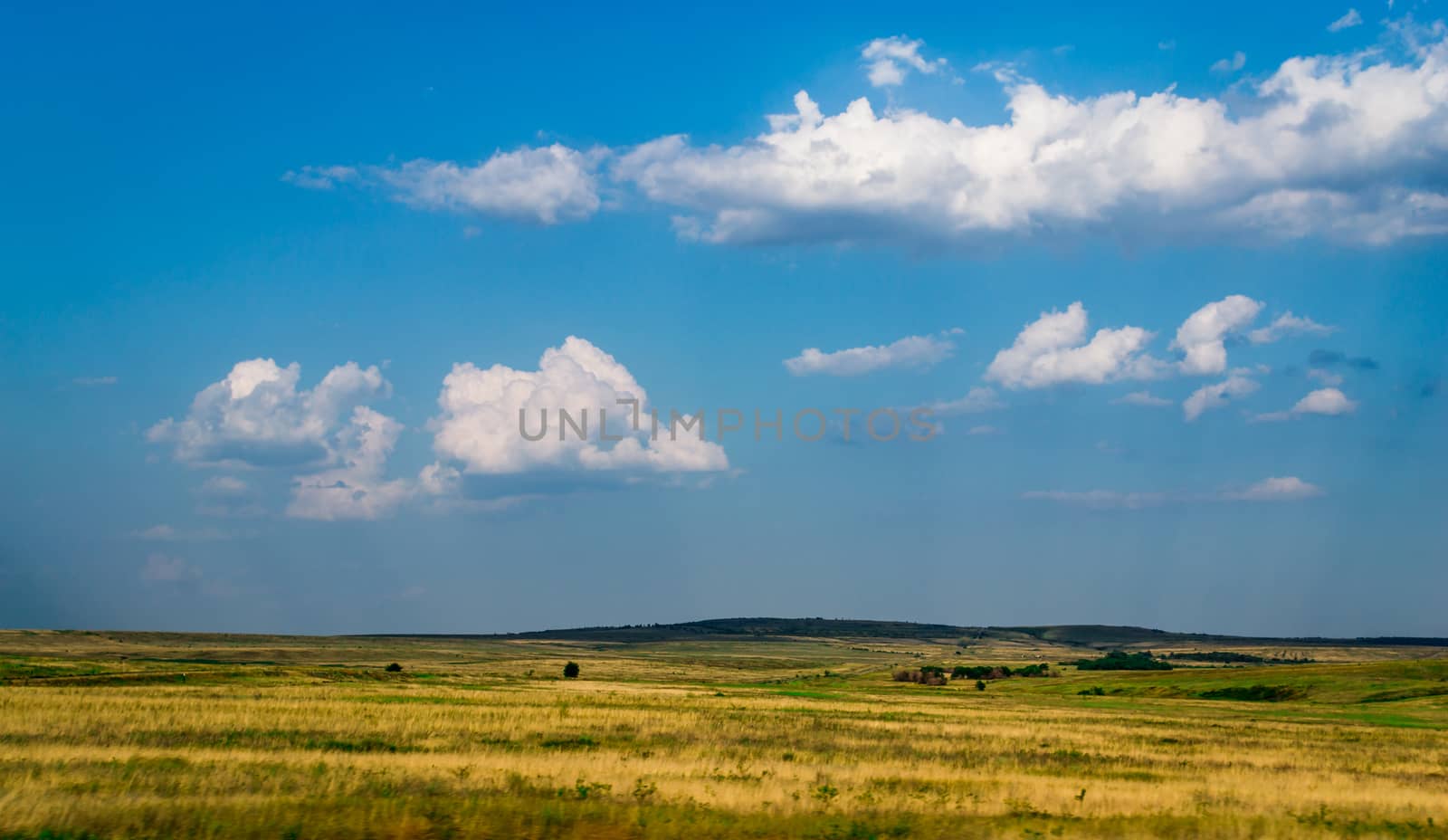 landscape field mountain expanse trip to the South of Russia, Bashkiria, Urals, Ural mountains