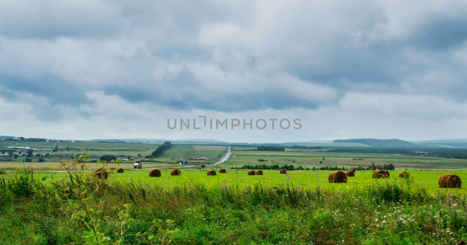 landscape field mountain expanse trip to the South of Russia, Bashkiria, Urals, Ural mountains