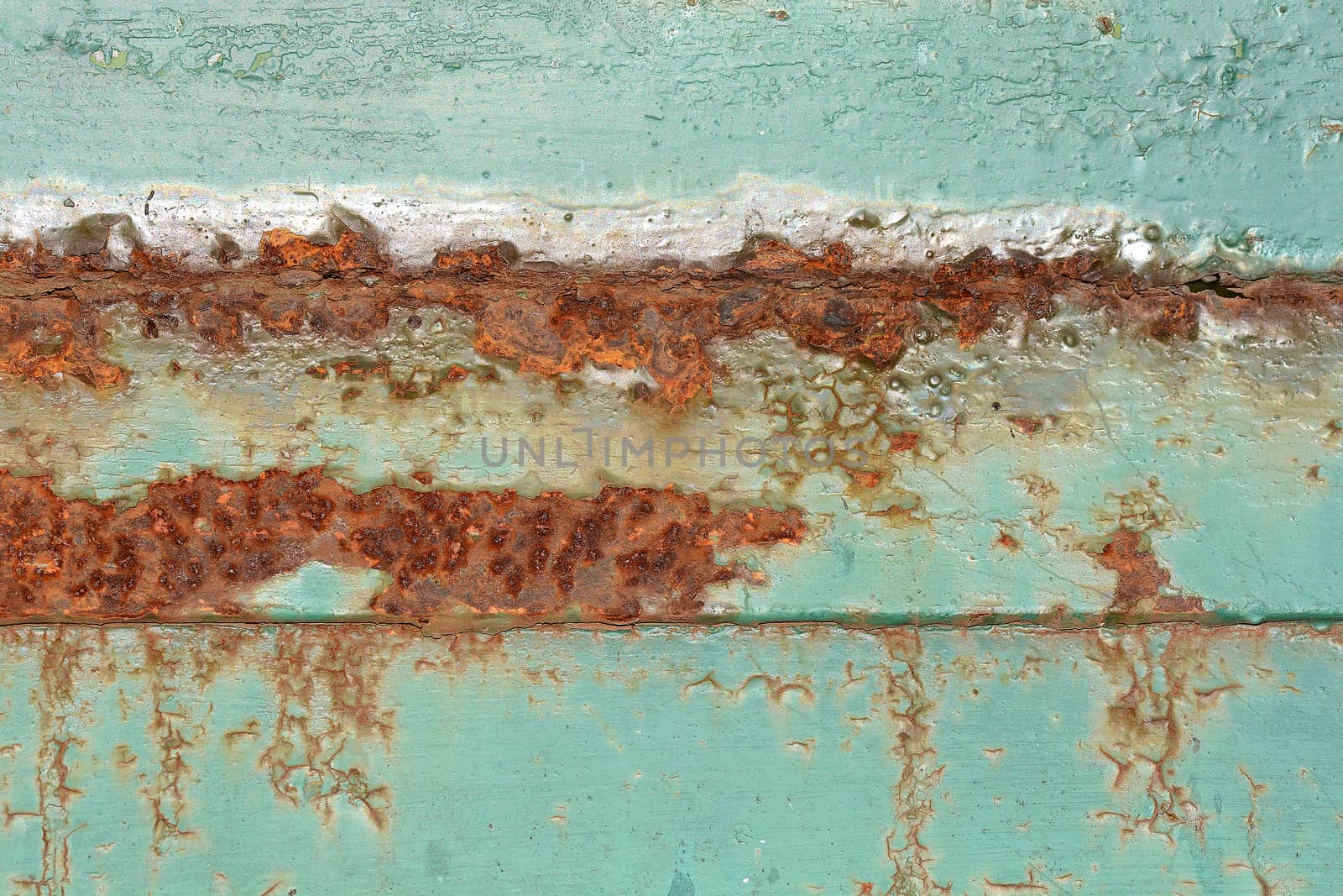 Old rusty grunge metal textured wall background