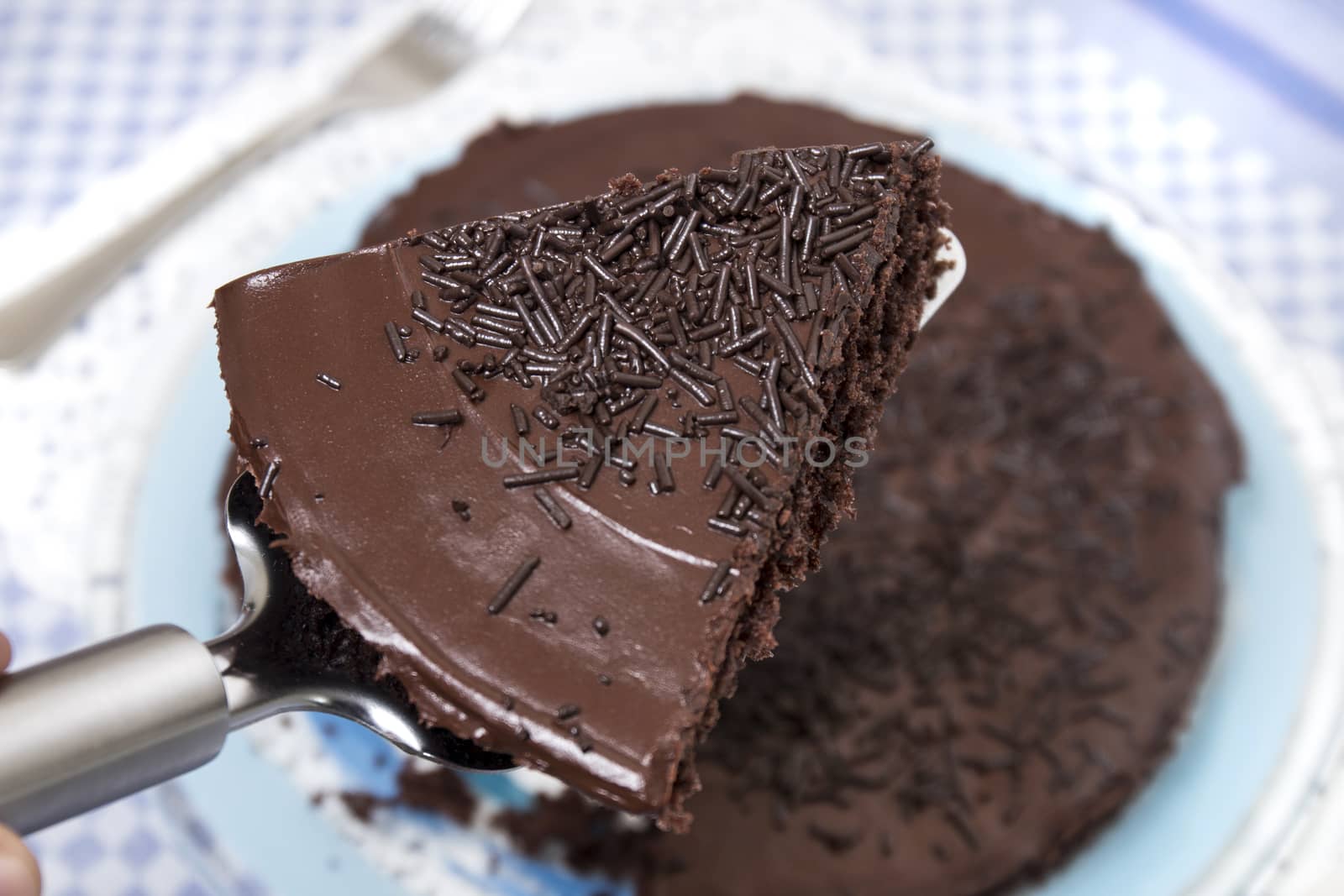 Typical brazilian chocolate cake, called brigadeiro, usually available in portuguese cuisine as well.