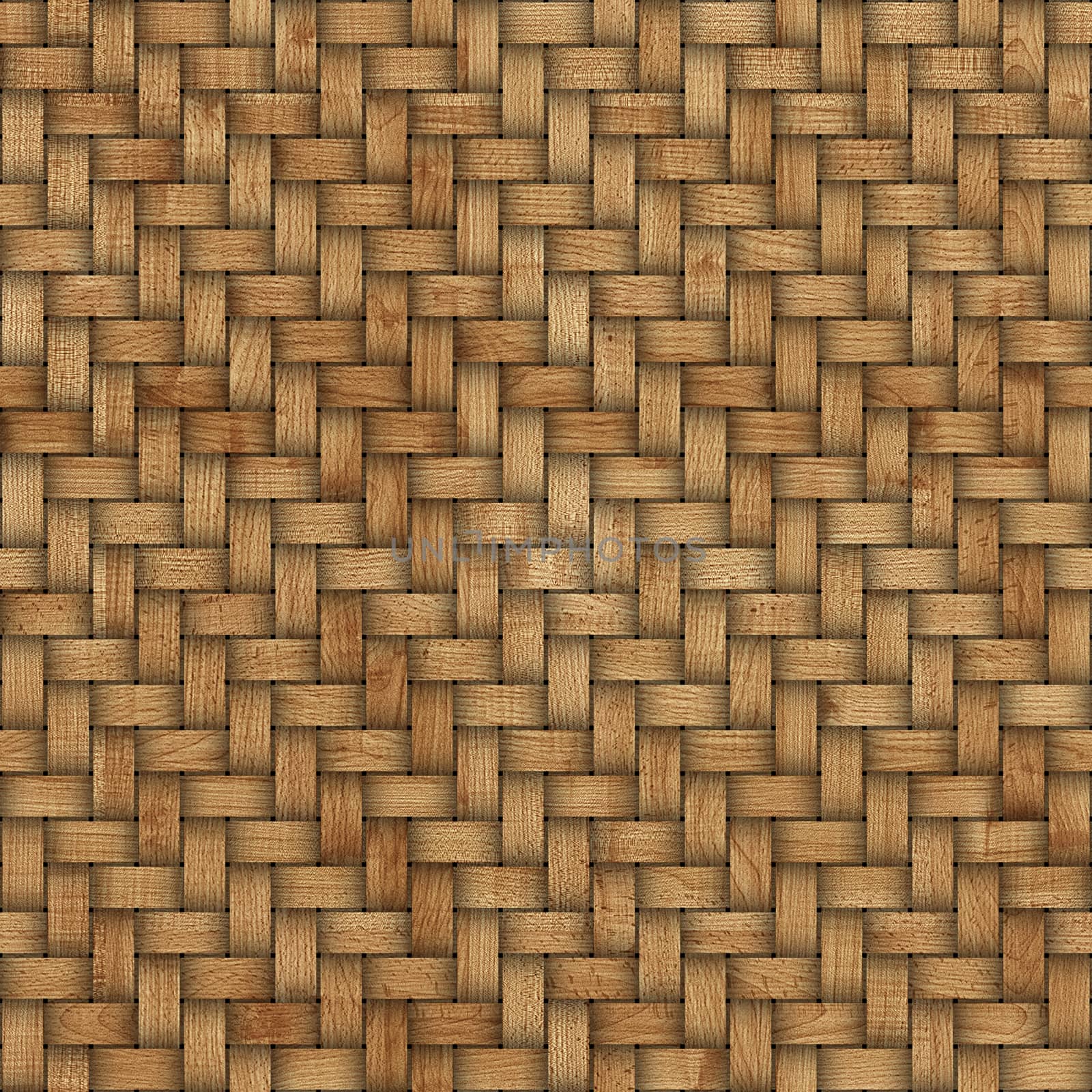 Wooden weave texture background. Abstract decorative wooden textured basket weaving background. Seamless pattern