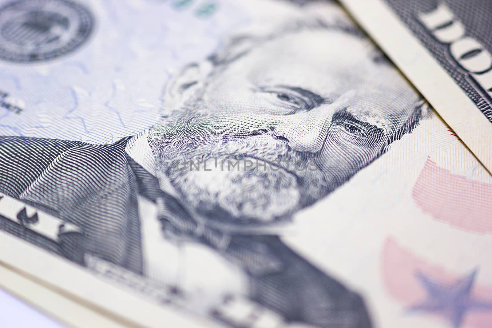 background of the money fifty dollar banknote front side.  by rakoptonLPN