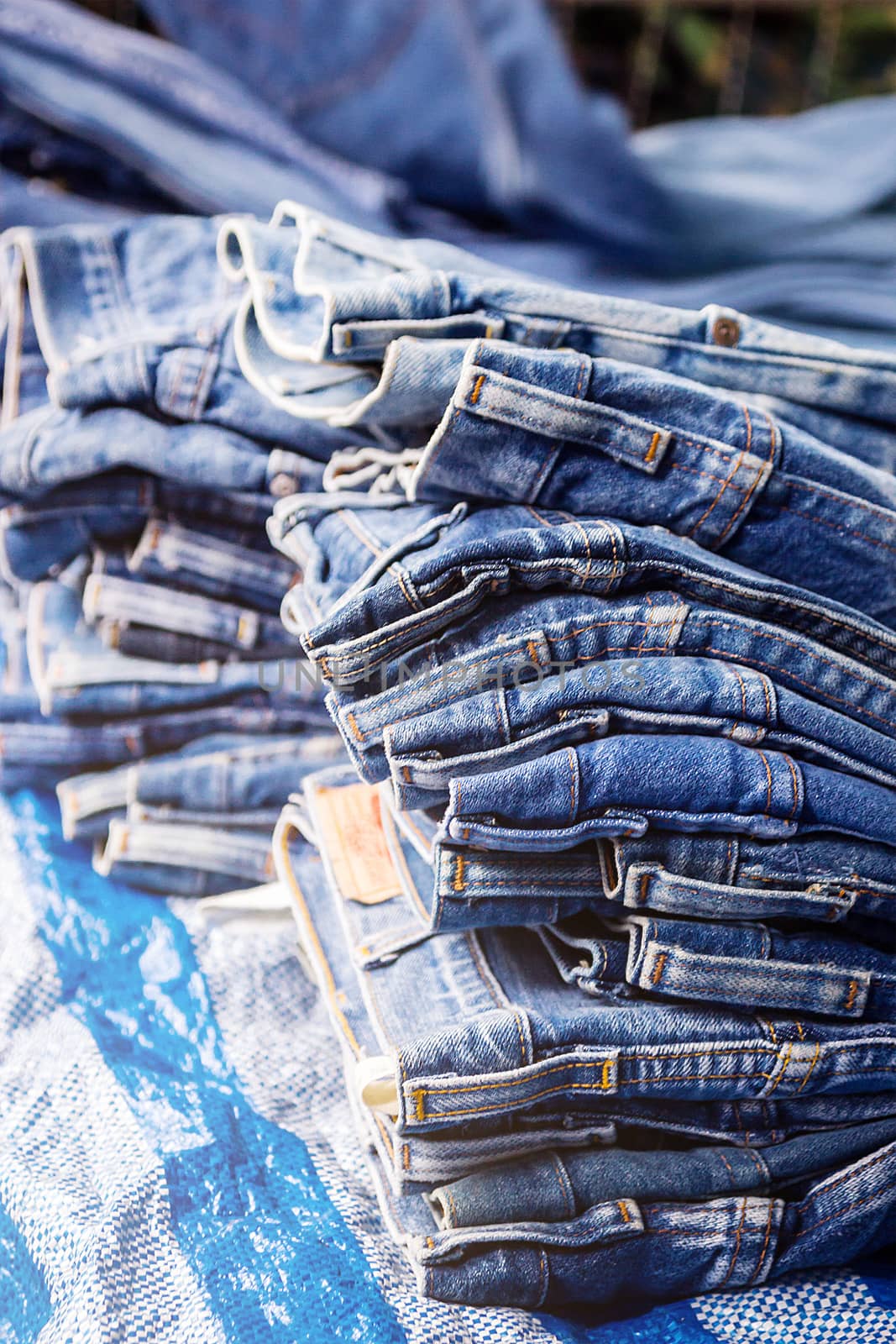 lot of denim blue jean texture is the classic indigo fashion. cl by rakoptonLPN