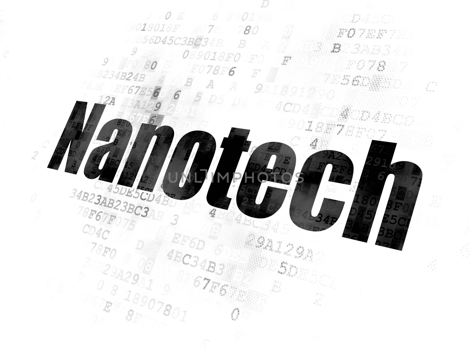 Science concept: Nanotech on Digital background by maxkabakov