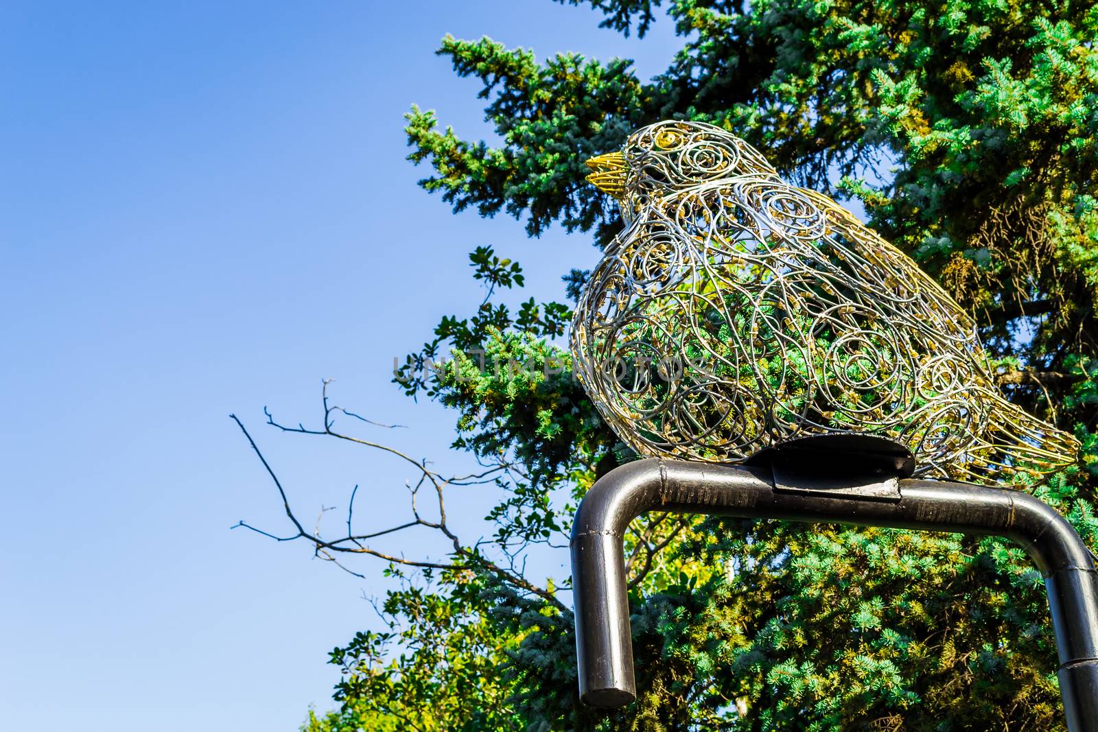 iron dove architectural monument of the wire South of Russia