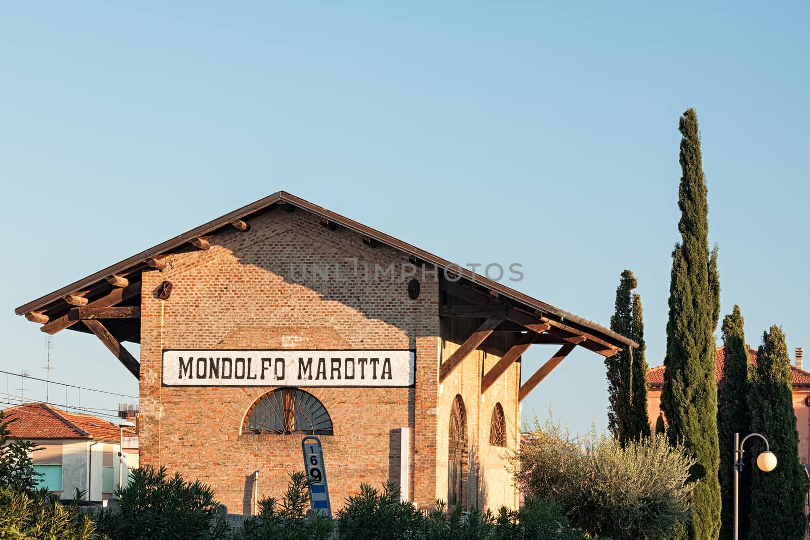 Marotta, the train station by LuigiMorbidelli