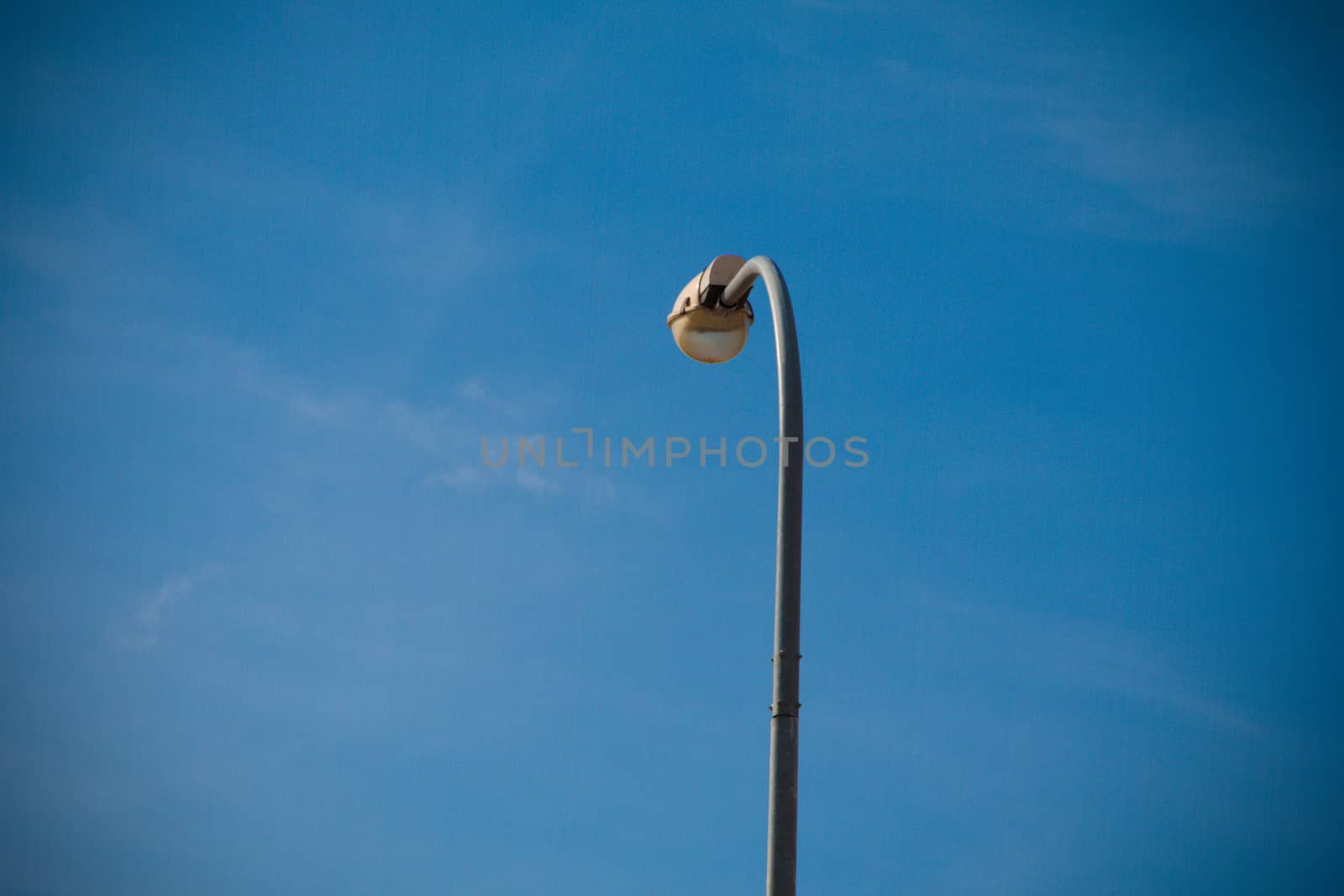 Beautiful electric pole, sky background by N_u_T