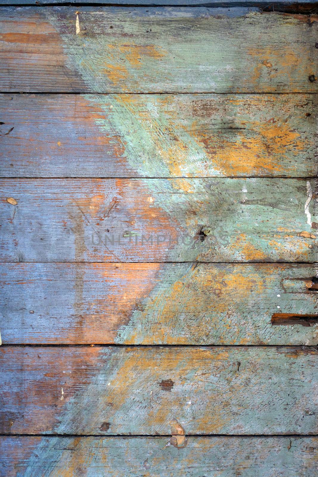 Old multicolor wood board by daboost