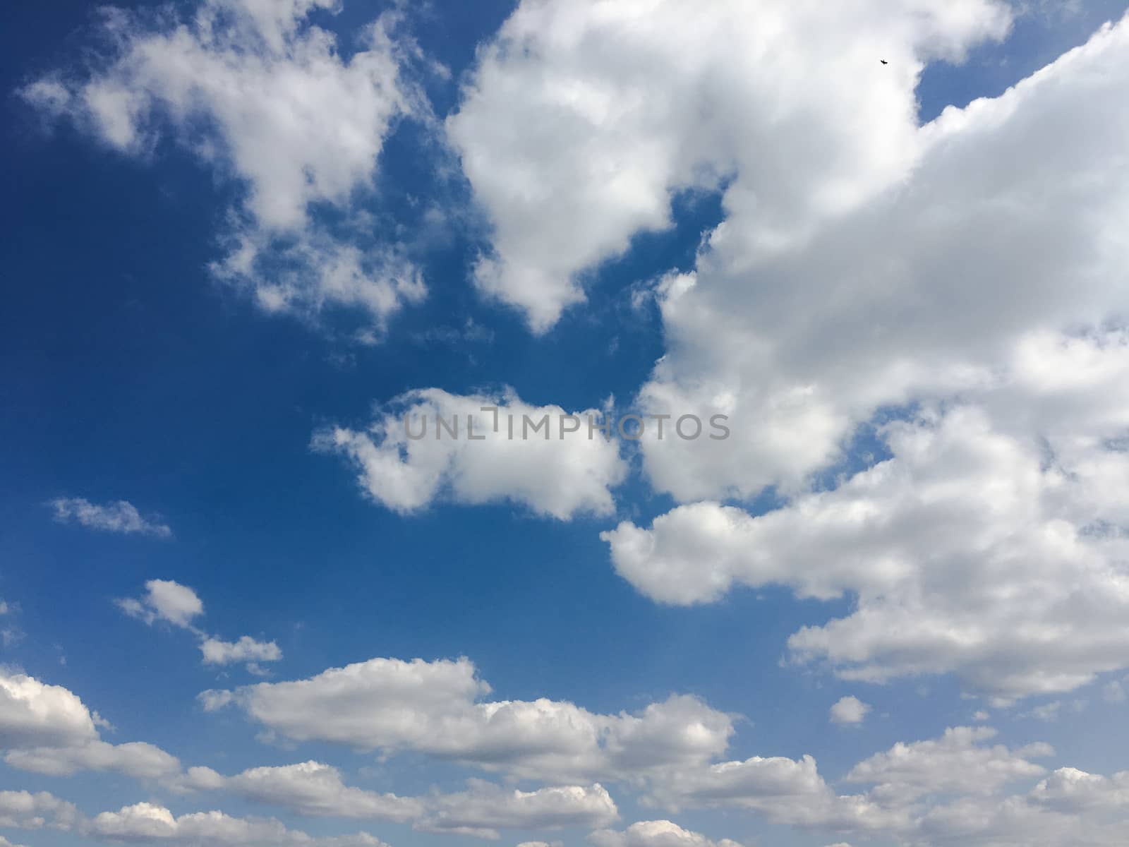 Beautiful blue sky with clouds background.Sky clouds.Sky with clouds weather nature cloud blue. by titco