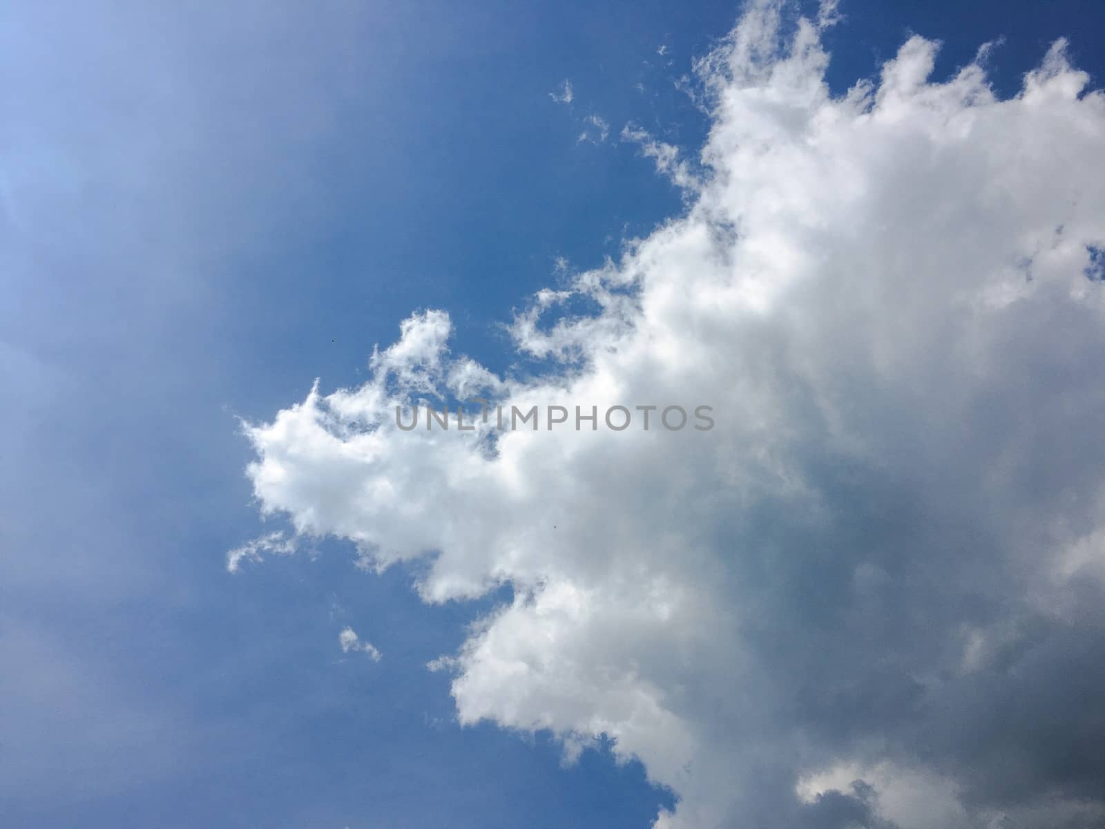 Beautiful blue sky with clouds background.Sky clouds.Sky with clouds weather nature cloud blue. by titco