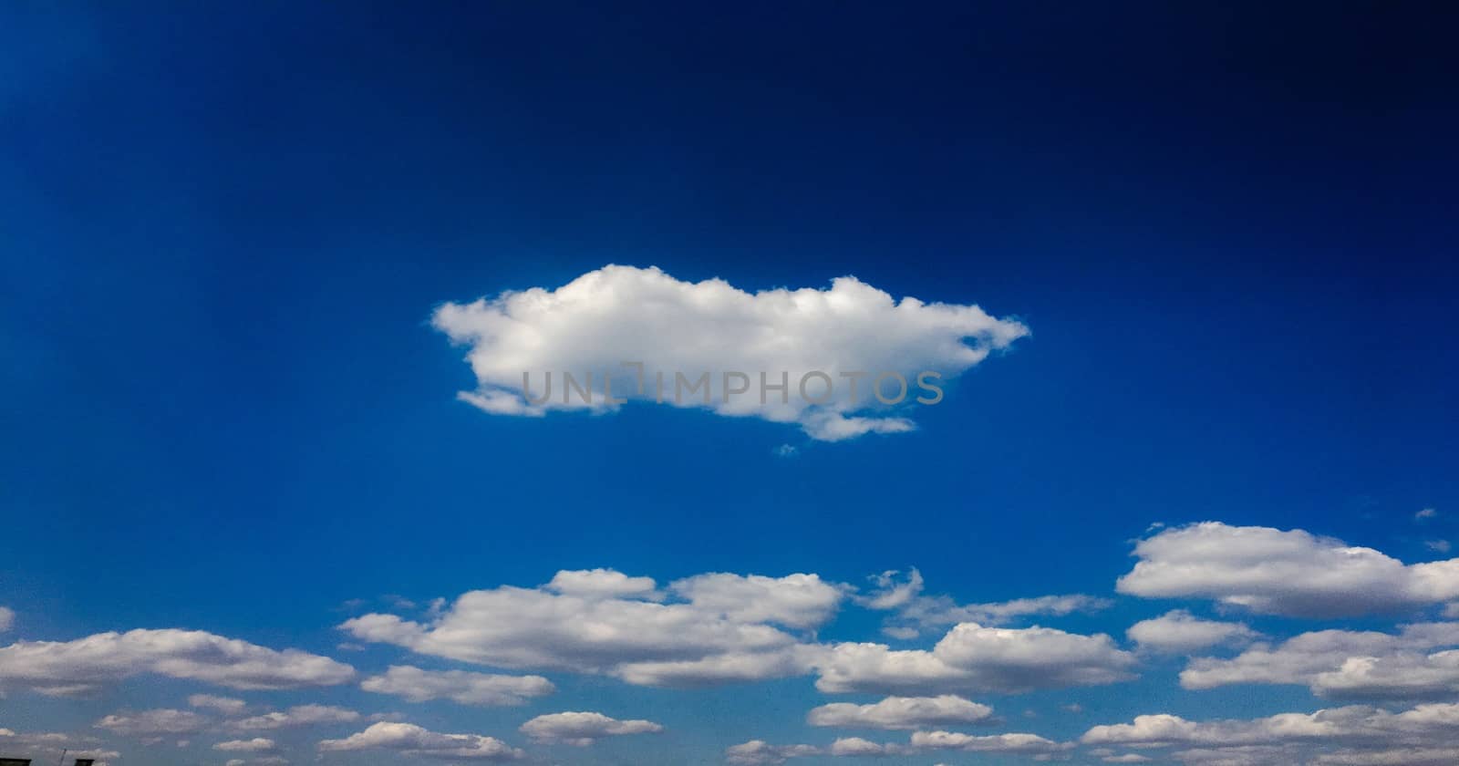Beautiful blue sky with clouds background. Sky clouds .Sky with clouds weather nature cloud blue. by titco
