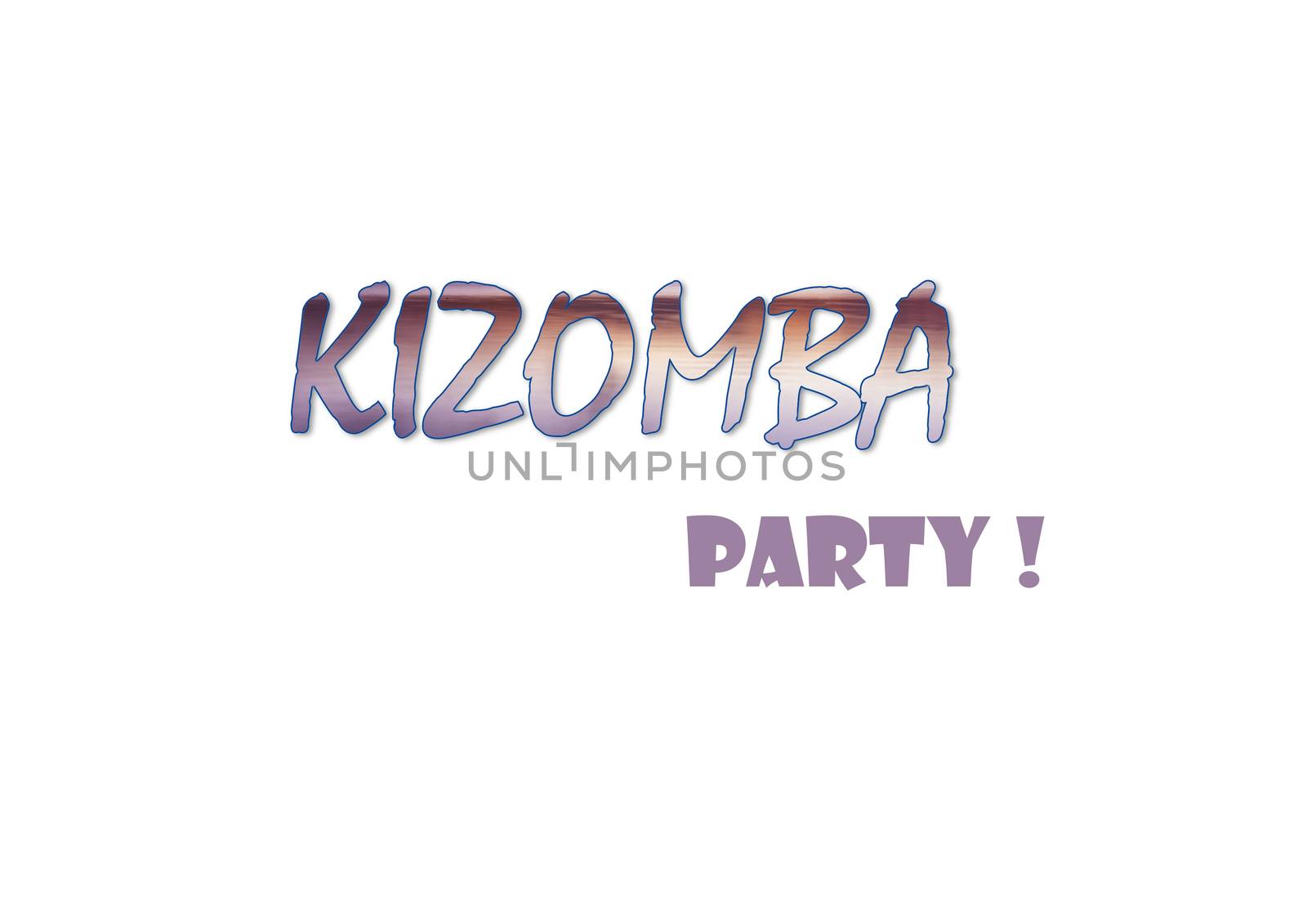 Kizomba party illustration  by EdVal