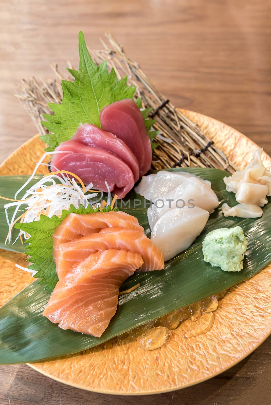 Sashimi grand luxuary japanese cuisine