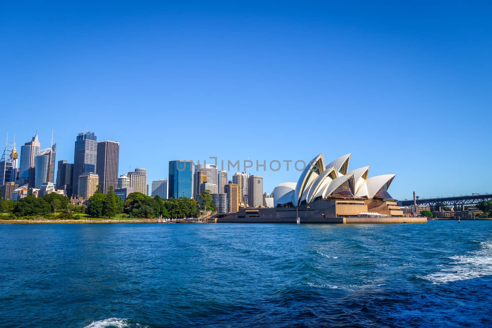 Sydney city center and Opera House panorama, Australia