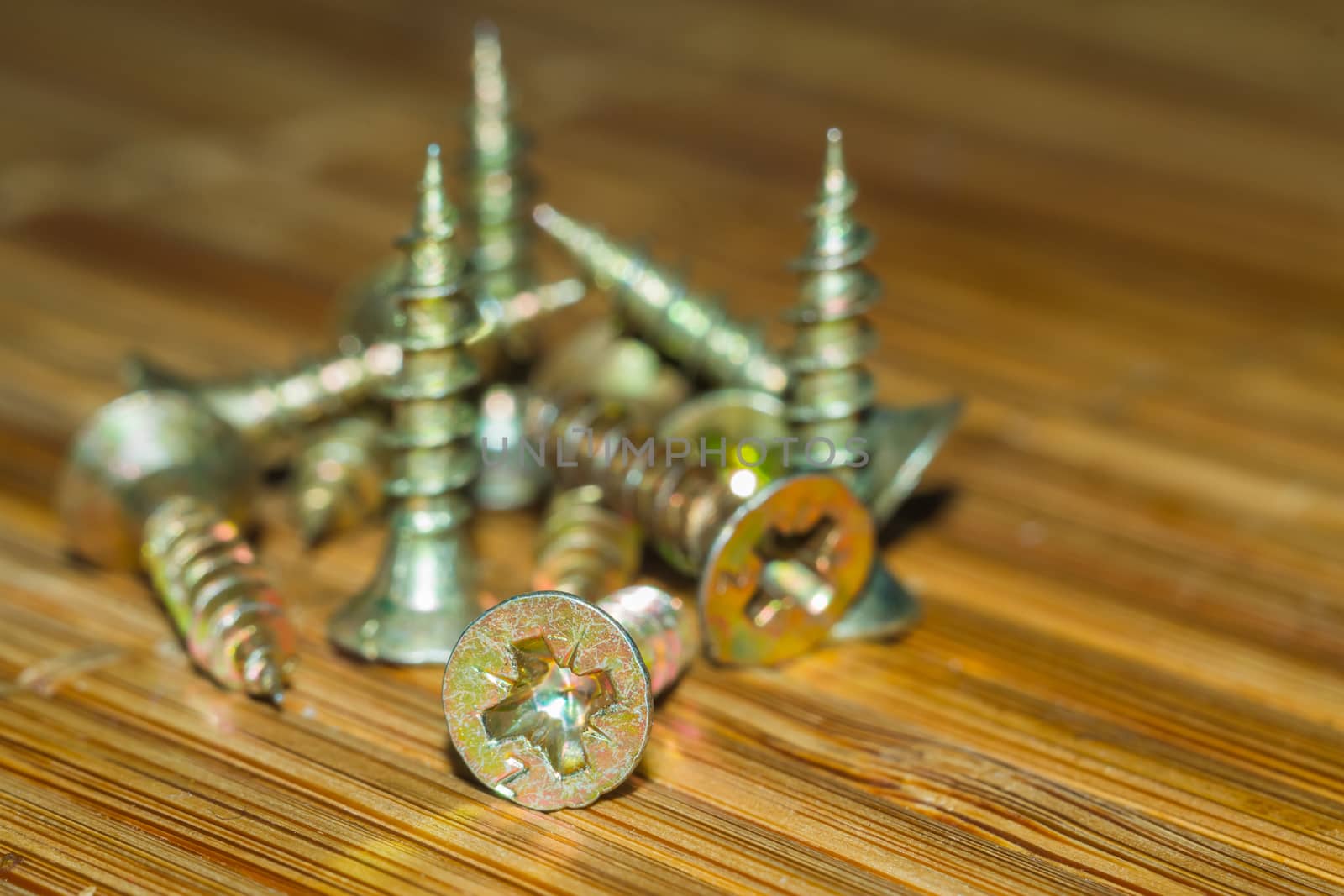 bolts and screws macro photo close-up tools construction