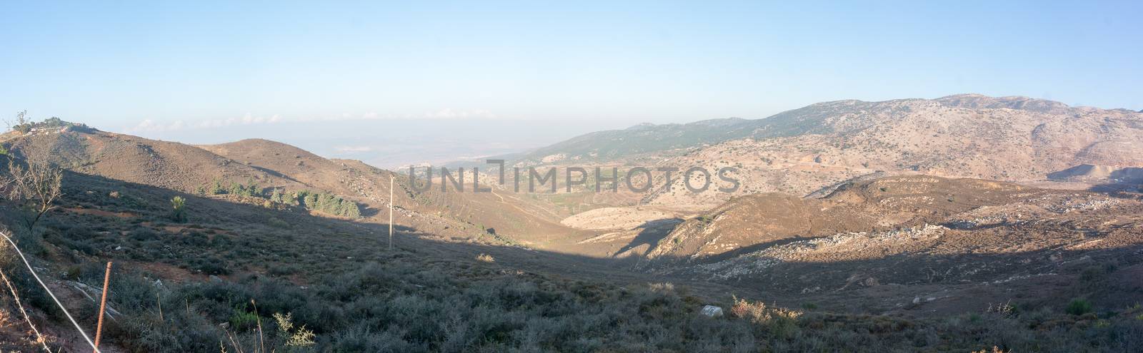 Hermon mountain panorama in Israel by javax