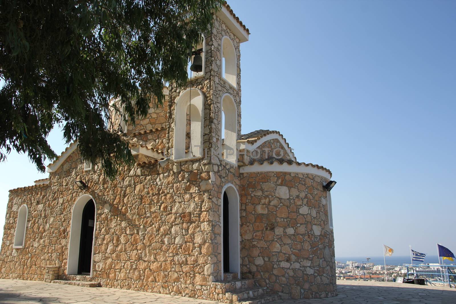 The Church of the Prophet Elias in Protaras, Cyprus by mdsfotograf