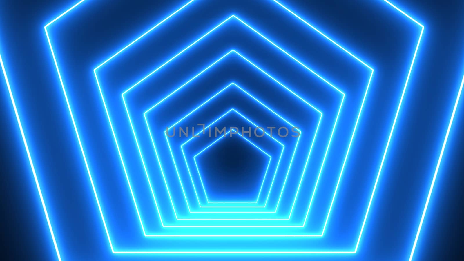 Abstract neon poligonal background. Digital illustration by nolimit046