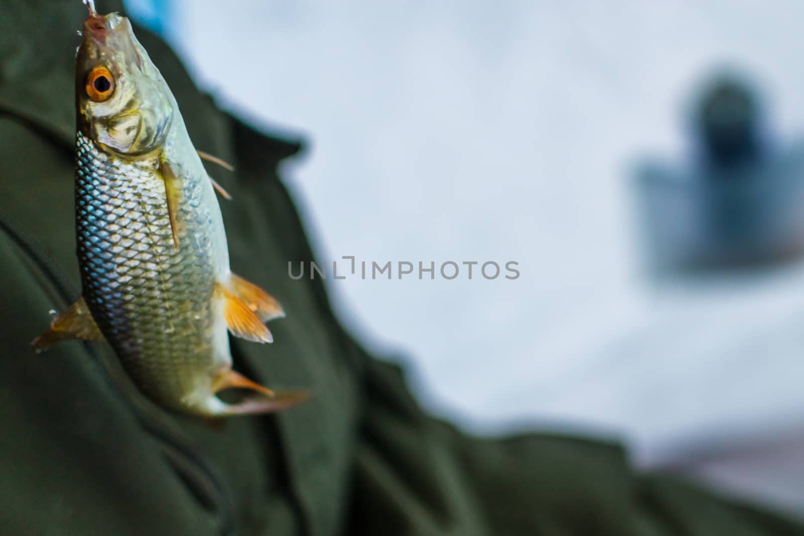 winter sport ice fishing by darksoul72