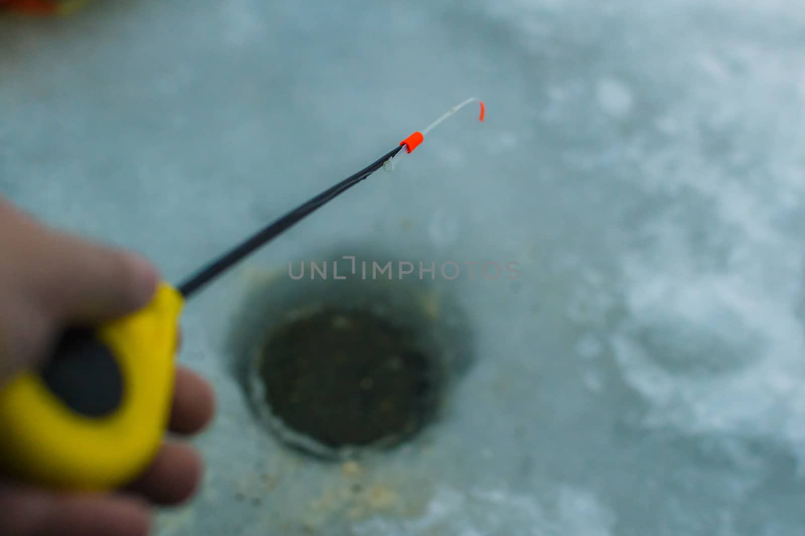 winter sport ice fishing by darksoul72