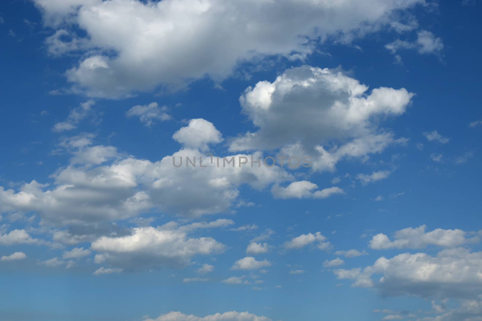 Blue sky with clouds background, sky with clouds