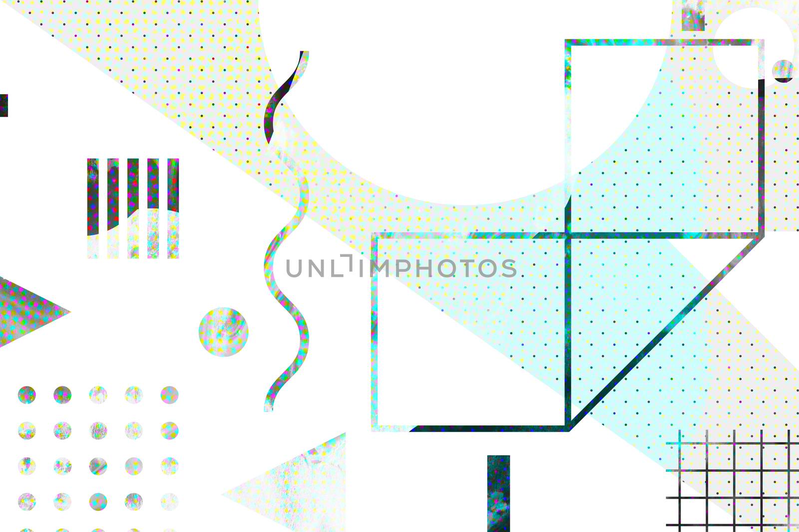 Original background with simple geometric shapes by Vanzyst