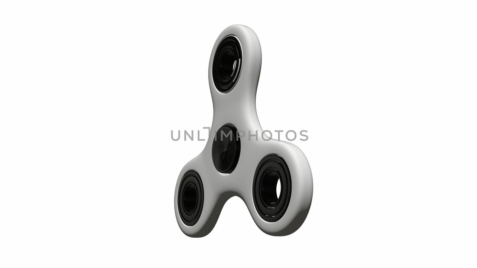 Abstract background with isolated hand spinner by nolimit046