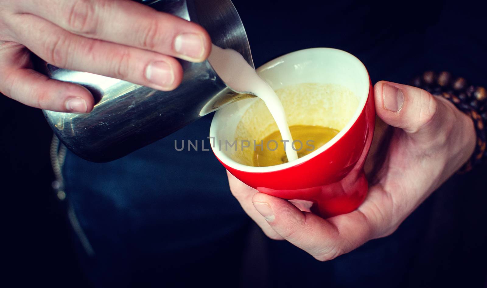 Barista Coffee Brewing Grind Professional Concept
