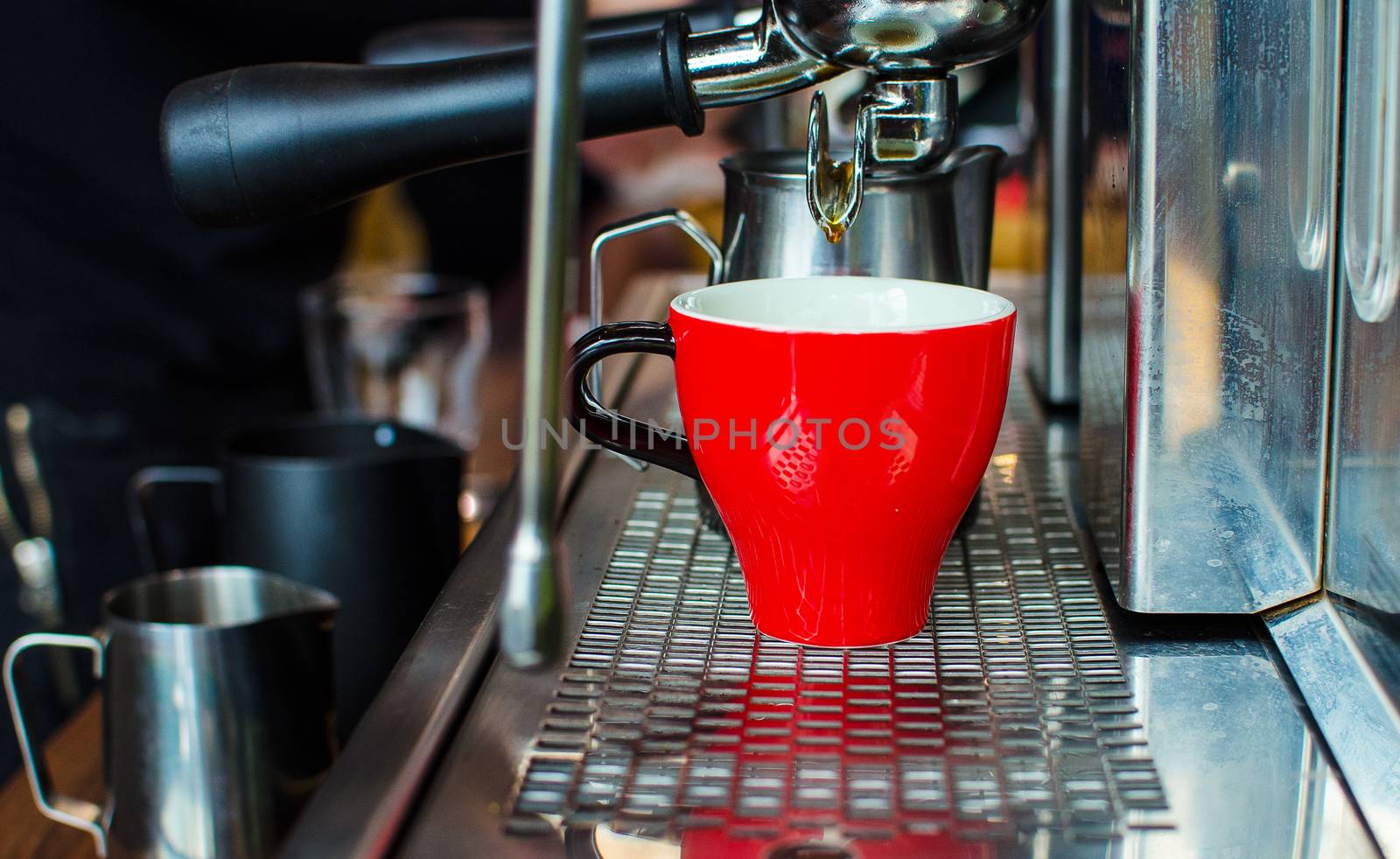 Barista Coffee Brewing Grind Professional Concept